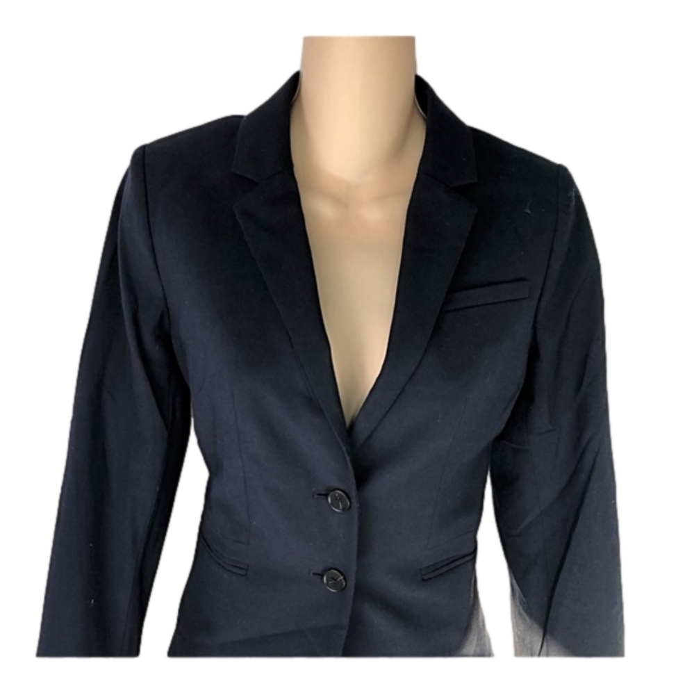 ANN TAYLOR - Navy Blue Suit Blazer